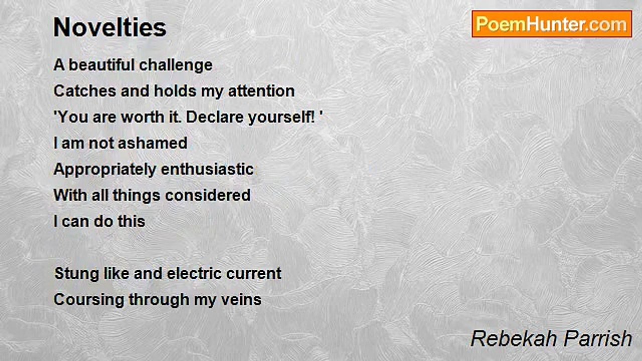 Rebekah Parrish - Novelties