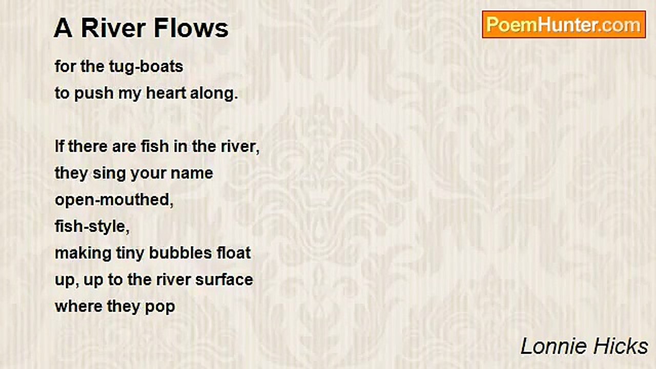 Lonnie Hicks - A River Flows