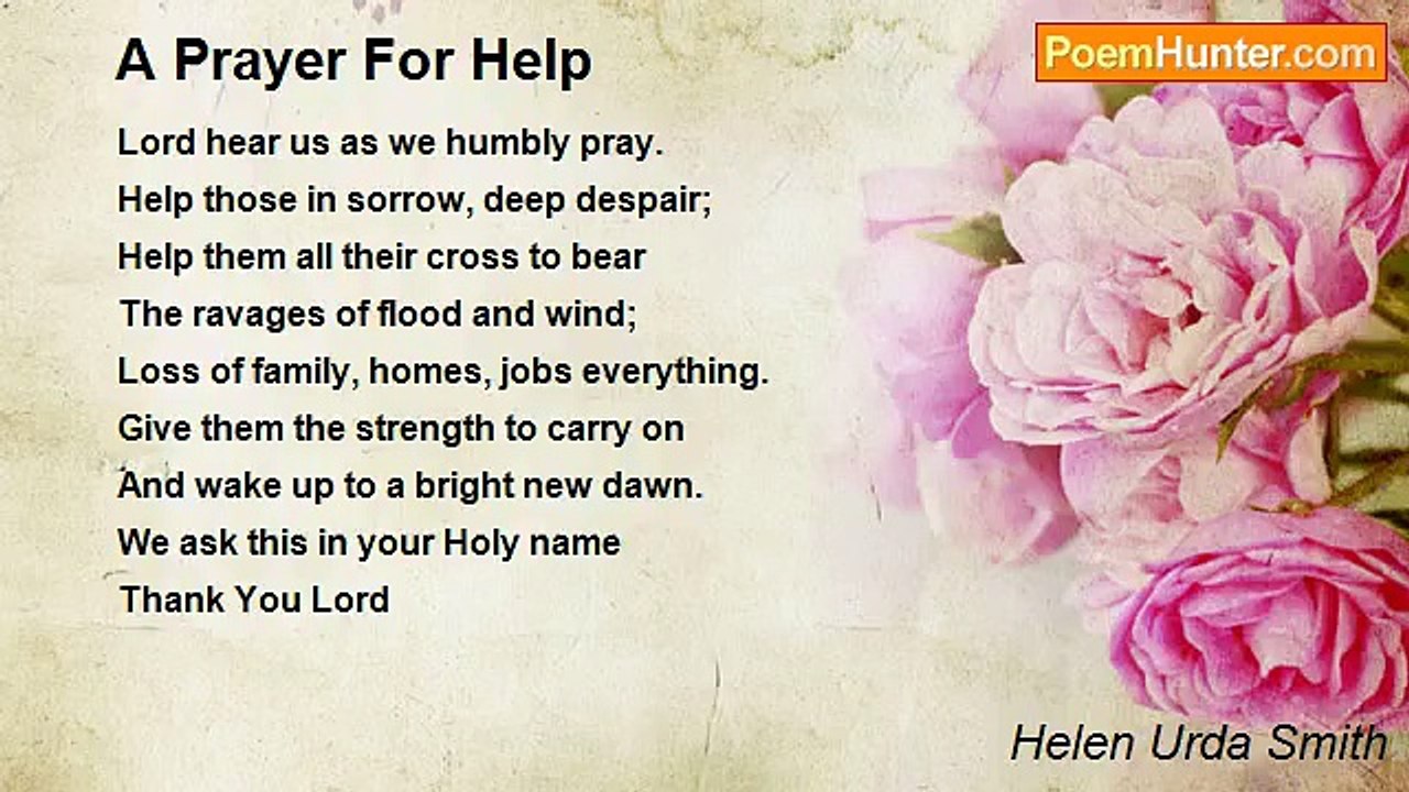 Helen Urda Smith - A Prayer For Help