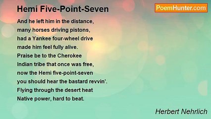 Herbert Nehrlich - Hemi Five-Point-Seven