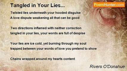 Rivers O'Donahue - Tangled in Your Lies...