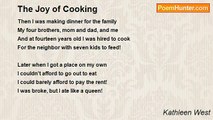 Kathleen West - The Joy of Cooking
