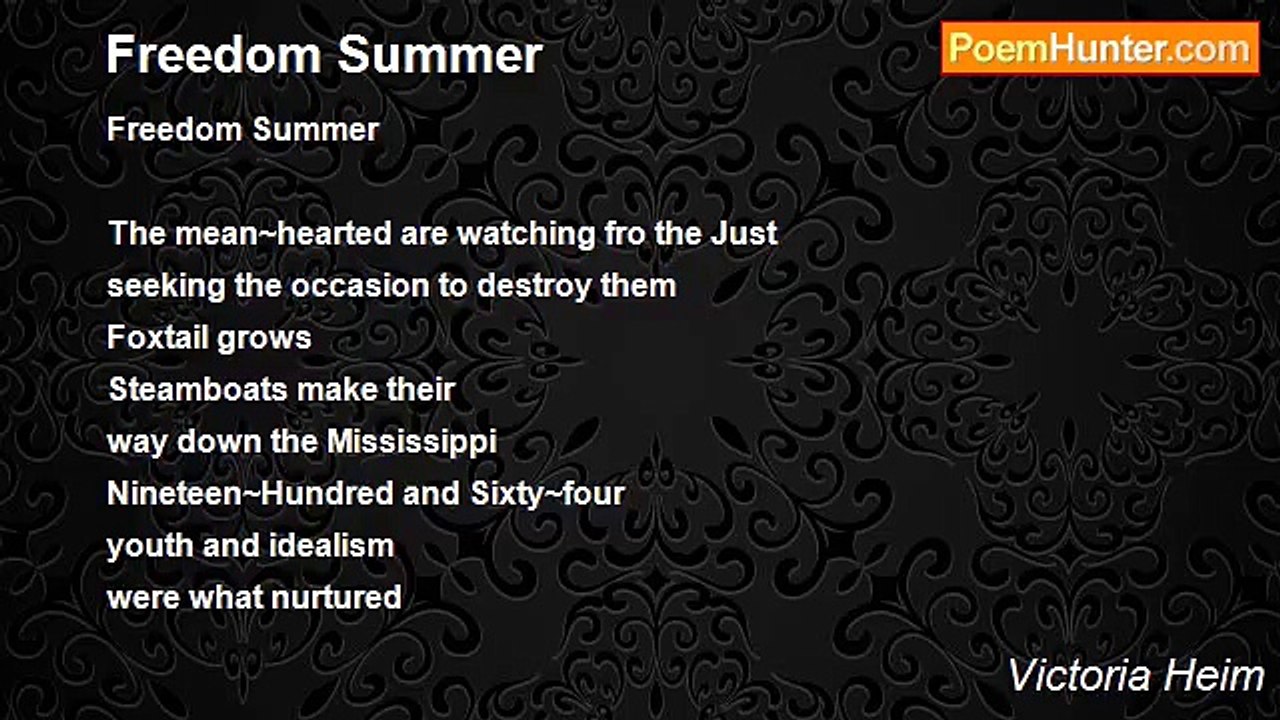 Victoria Heim - Freedom Summer