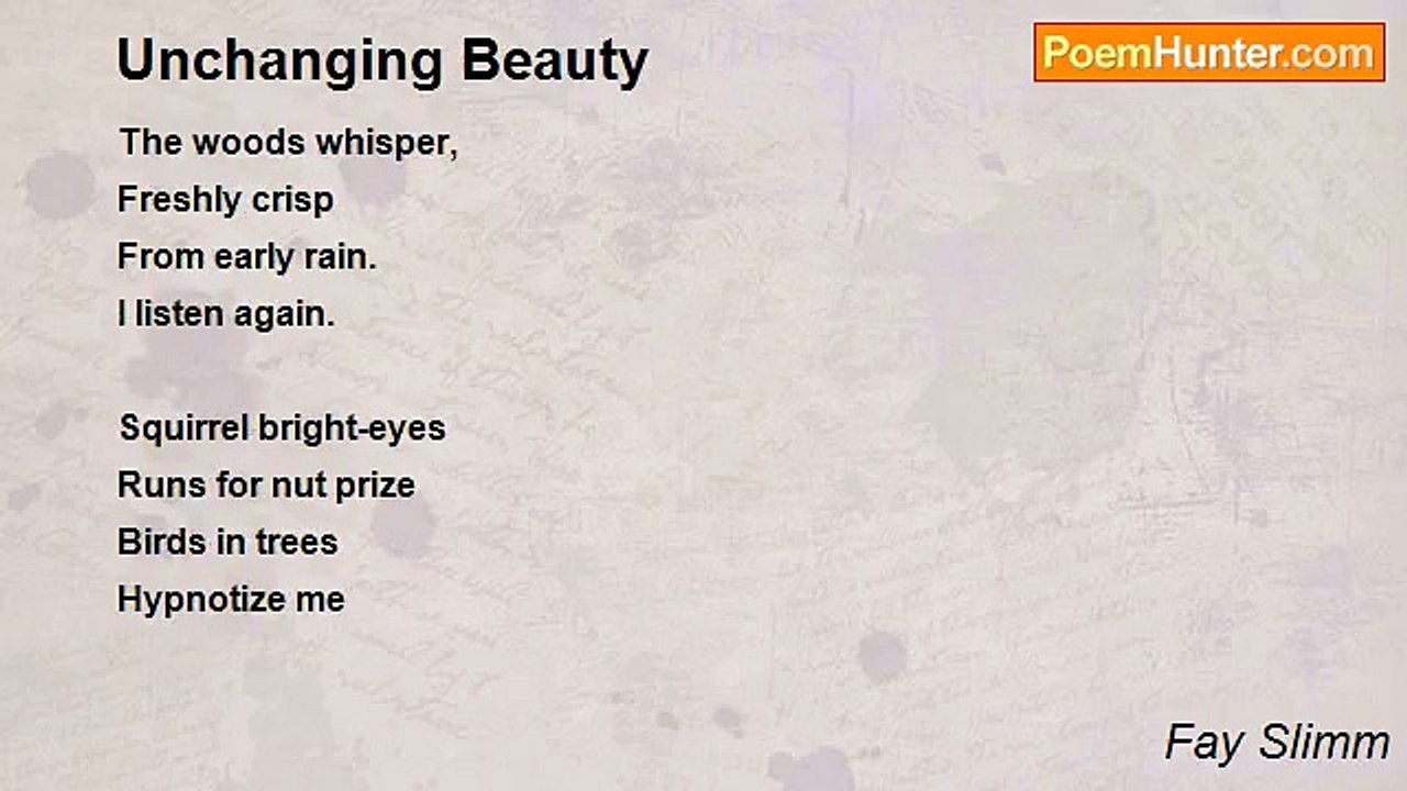 Fay Slimm - Unchanging Beauty