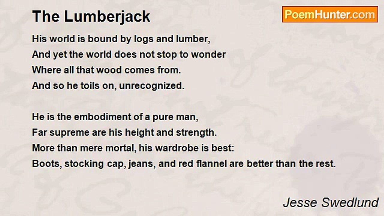 Jesse Swedlund - The Lumberjack