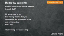 Lonnie Hicks - Rainbow Walking