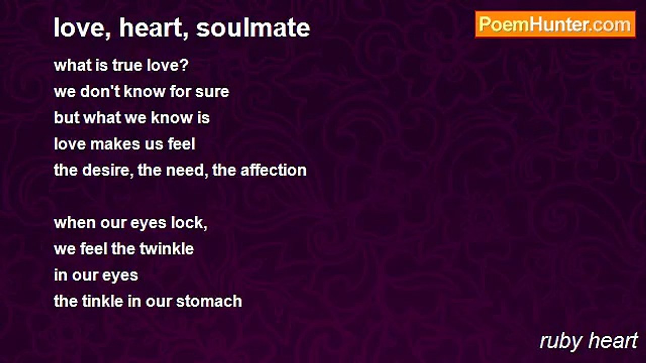 ruby heart - love, heart, soulmate