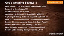 Patricia Martin - God's Amazing Beauty! ! !