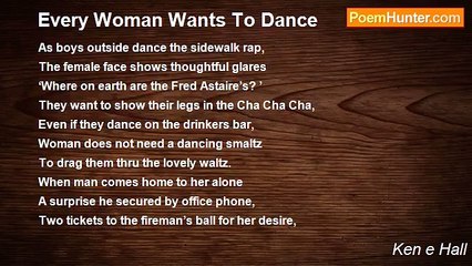 Ken e Hall - Every Woman Wants To Dance
