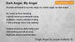 Tough Angel fly purple butterfly fly - Dark Angel, My Angel