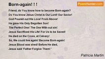 Patricia Martin - Born-again! ! !