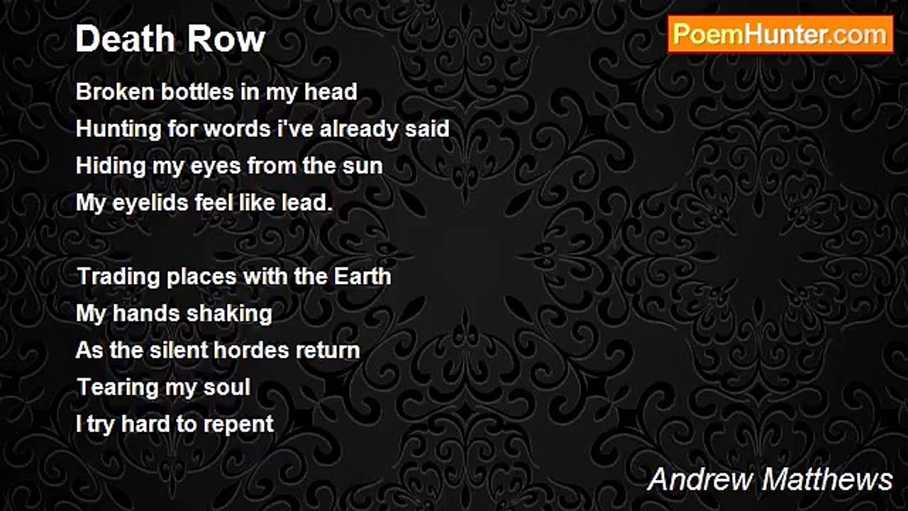 Andrew Matthews - Death Row