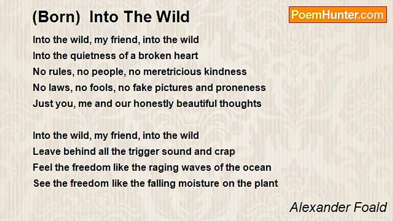 Alexander Foald - (Born)  Into The Wild