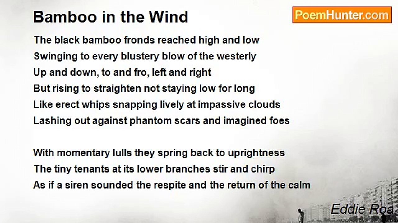 Eddie Roa - Bamboo in the Wind