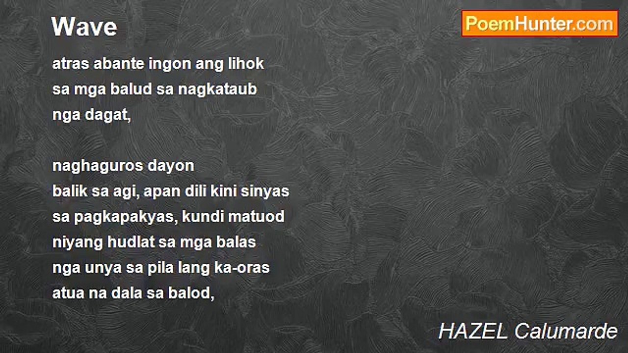 HAZEL Calumarde - Wave