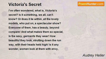 Audrey Heller - Victoria's Secret