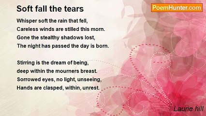 Laurie hill - Soft fall the tears