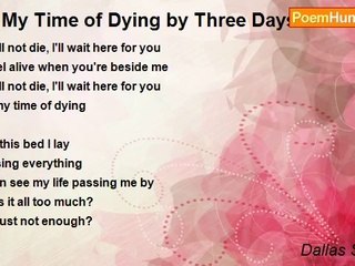 Dallas Stevens - In My Time of Dying by Three Days Grace