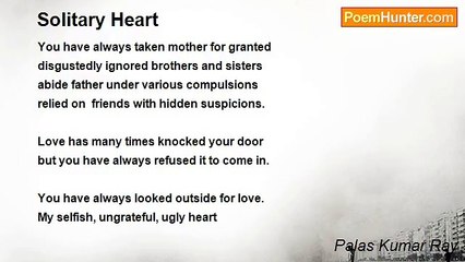 Palas Kumar Ray - Solitary Heart