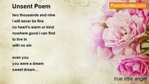 true little angel - Unsent Poem