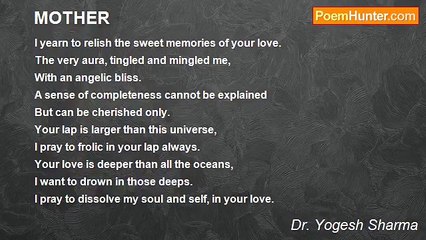 Dr. Yogesh Sharma - MOTHER