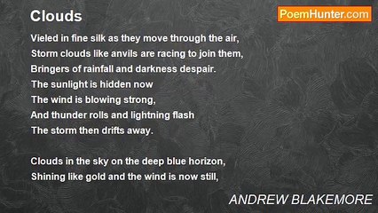 ANDREW BLAKEMORE - Clouds