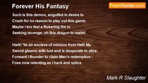 Mark R Slaughter - Forever His Fantasy