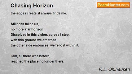 R.L. Ohlhausen - Chasing Horizon