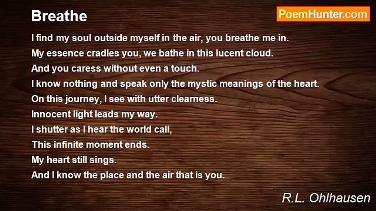 R.L. Ohlhausen - Breathe