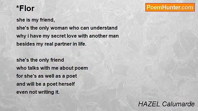 HAZEL Calumarde - *Flor