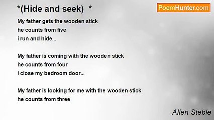 Allen Steble - *(Hide and seek)  *