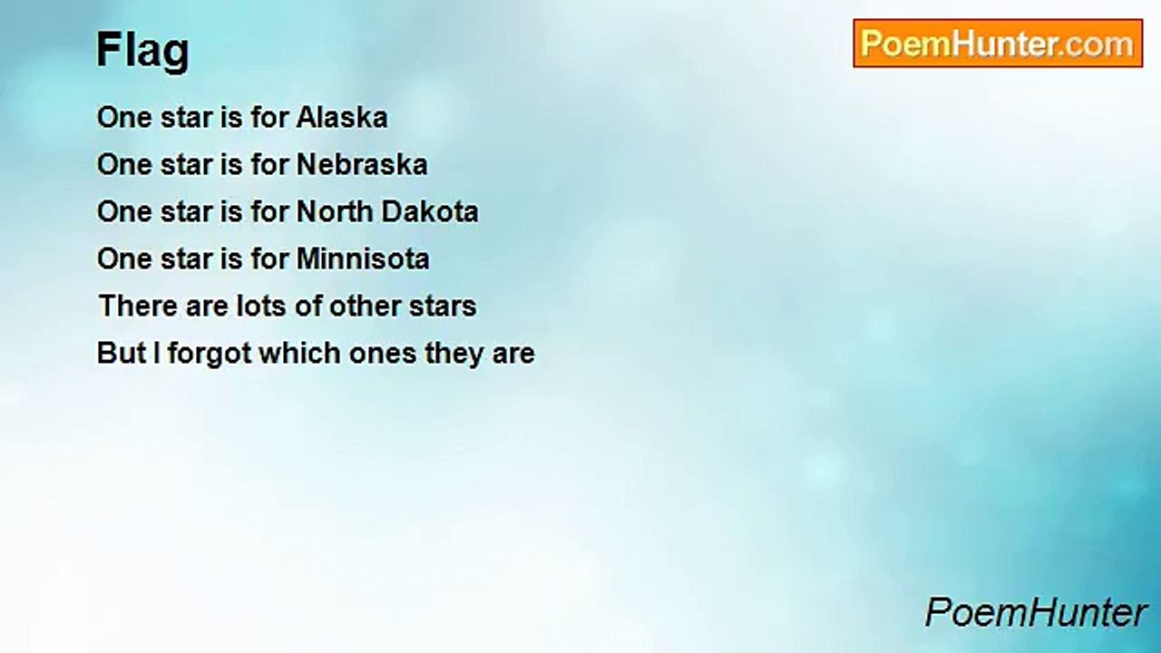 PoemHunter - Flag