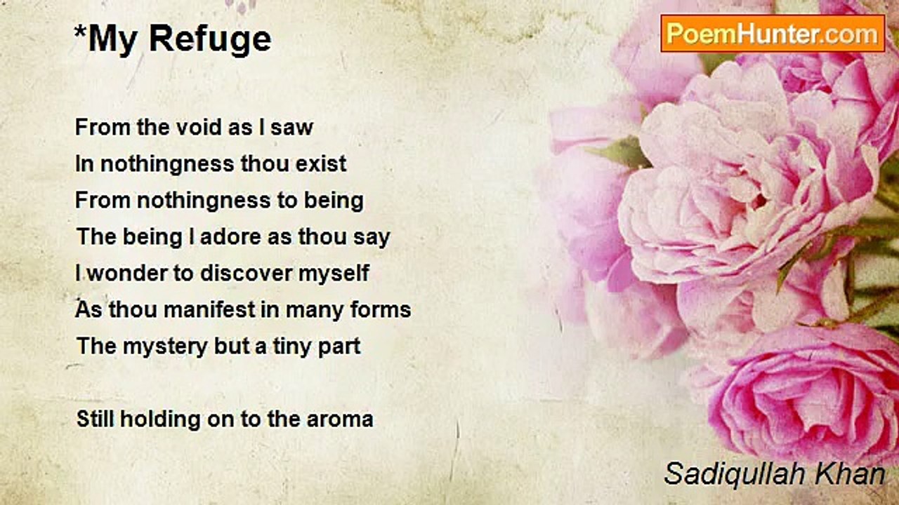 Sadiqullah Khan - *My Refuge
