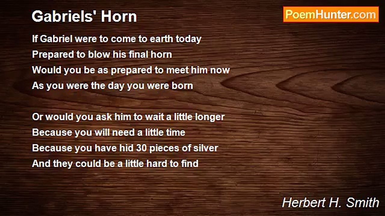 Herbert H. Smith - Gabriels' Horn
