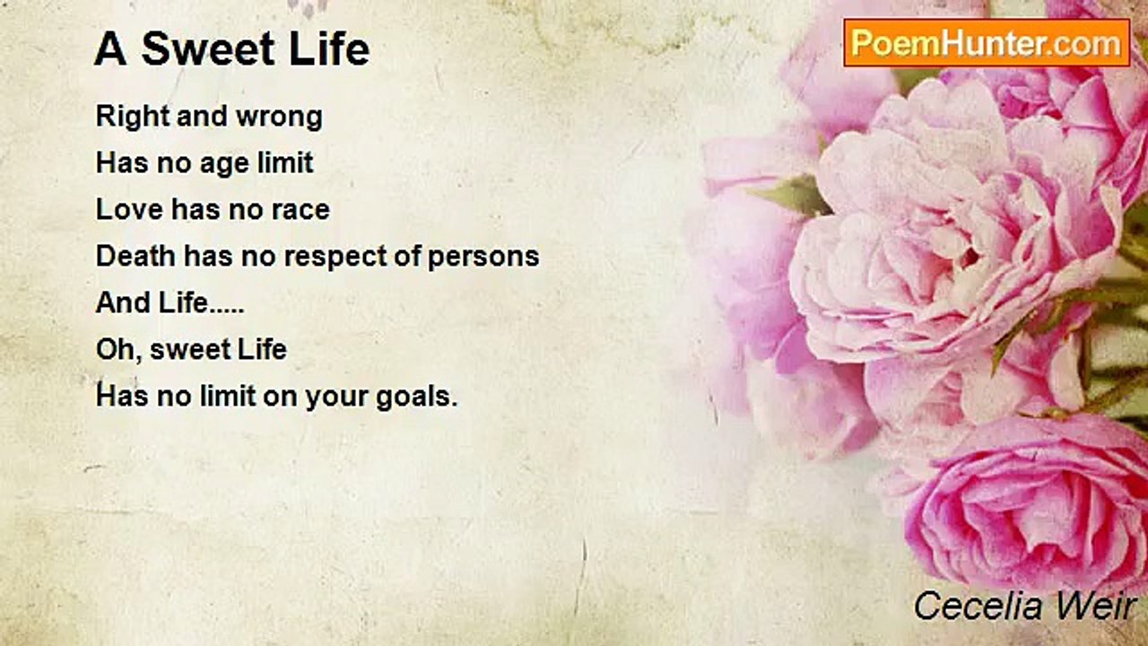 Cecelia Weir - A Sweet Life