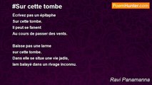 Ravi Panamanna - #Sur cette tombe