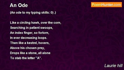 Laurie hill - An Ode