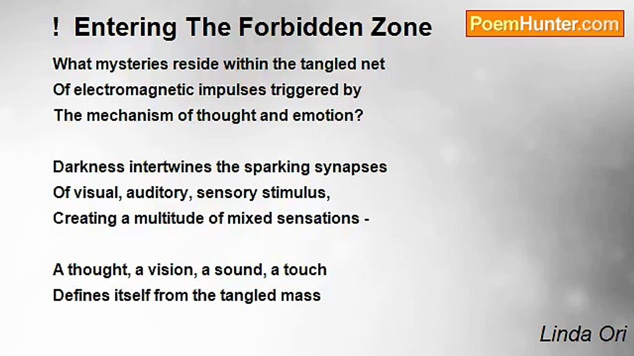Linda Ori - !  Entering The Forbidden Zone