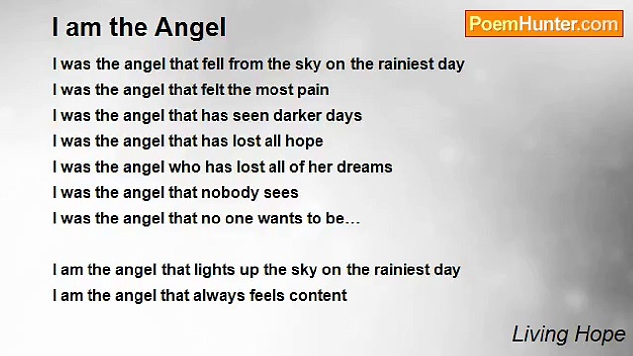 Living Hope - I am the Angel