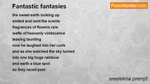 sreelekha premjit - Fantastic fantasies