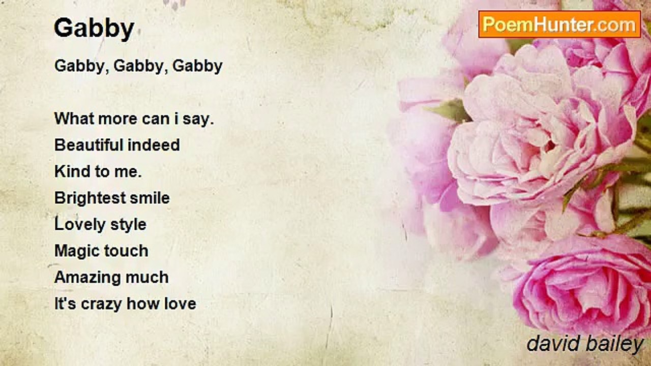 david bailey - Gabby