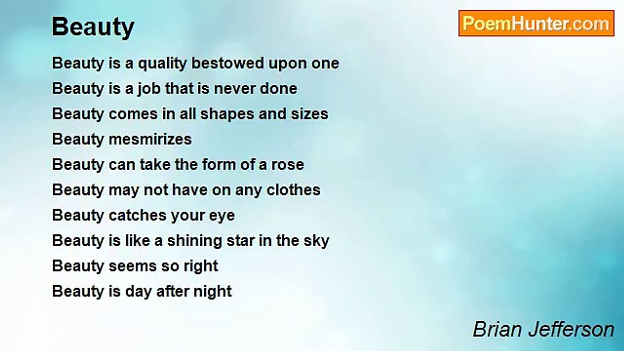 Brian Jefferson - Beauty
