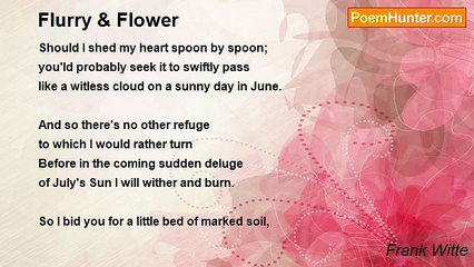 Frank Witte - Flurry & Flower