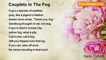 Hans Ostrom - Couplets In The Fog