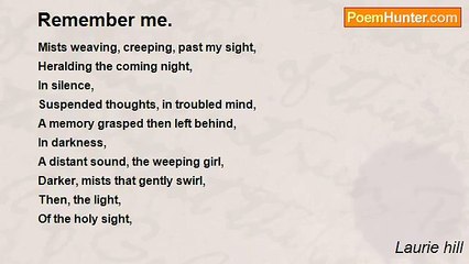 Laurie hill - Remember me.
