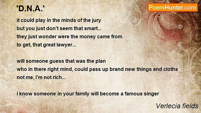 Verlecia fields - 'D.N.A.'