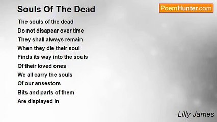 Lilly James - Souls Of The Dead