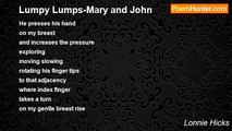 Lonnie Hicks - Lumpy Lumps-Mary and John