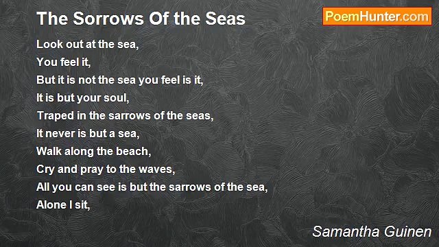 Samantha Guinen - The Sorrows Of the Seas