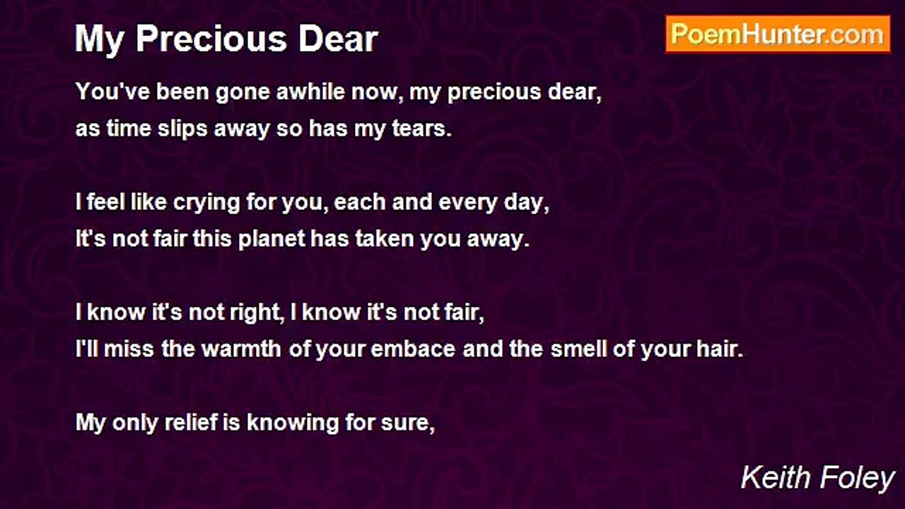 Keith Foley - My Precious Dear
